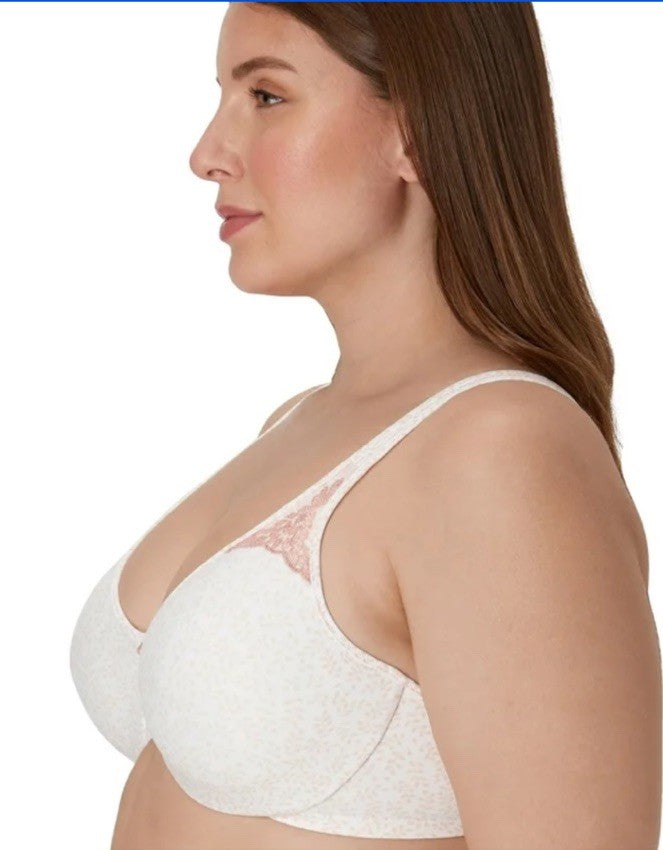 Bali Passion for Comfort Seamless Underwire Minimizer Bra Rose Pink 42DD