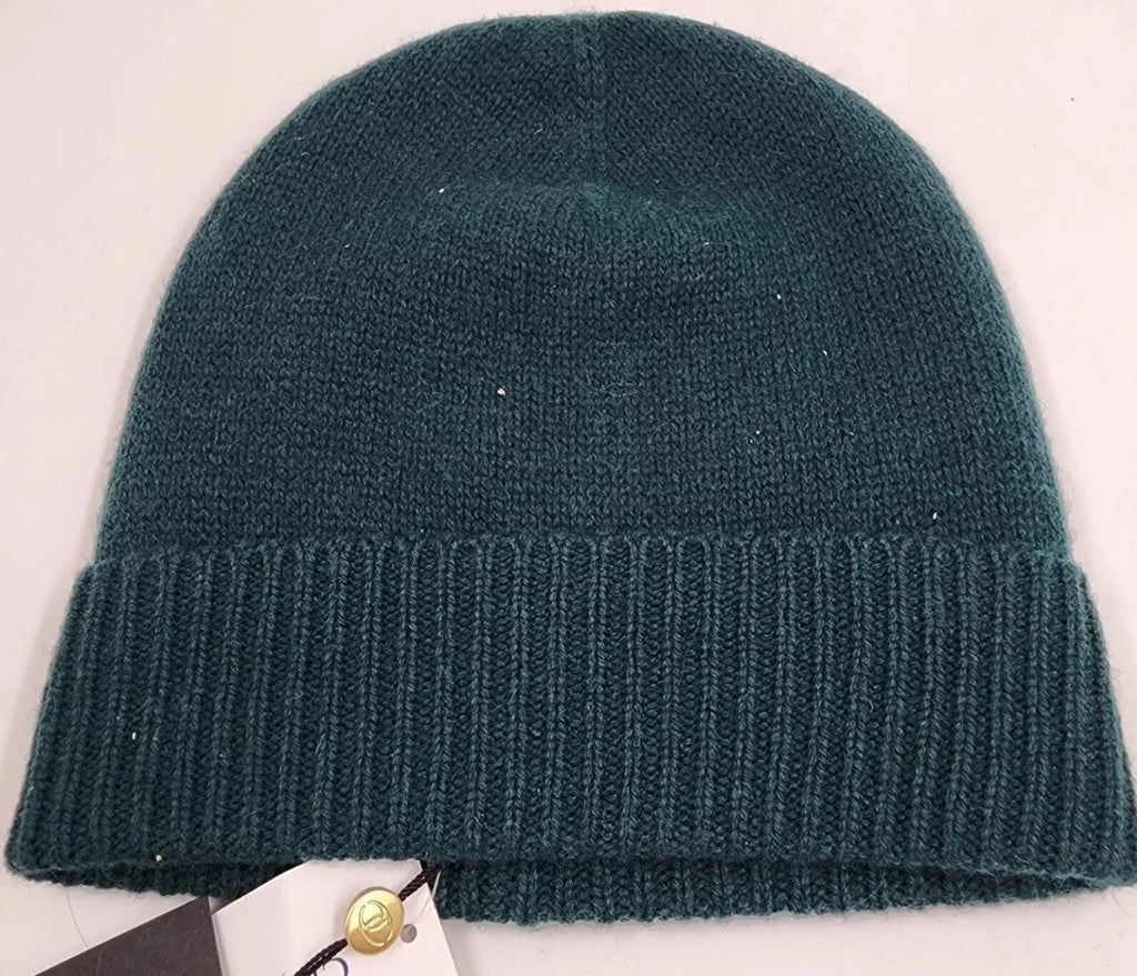 Charter Club Cashmere Cuffed Beanie Deep Alpine ONE SIZE