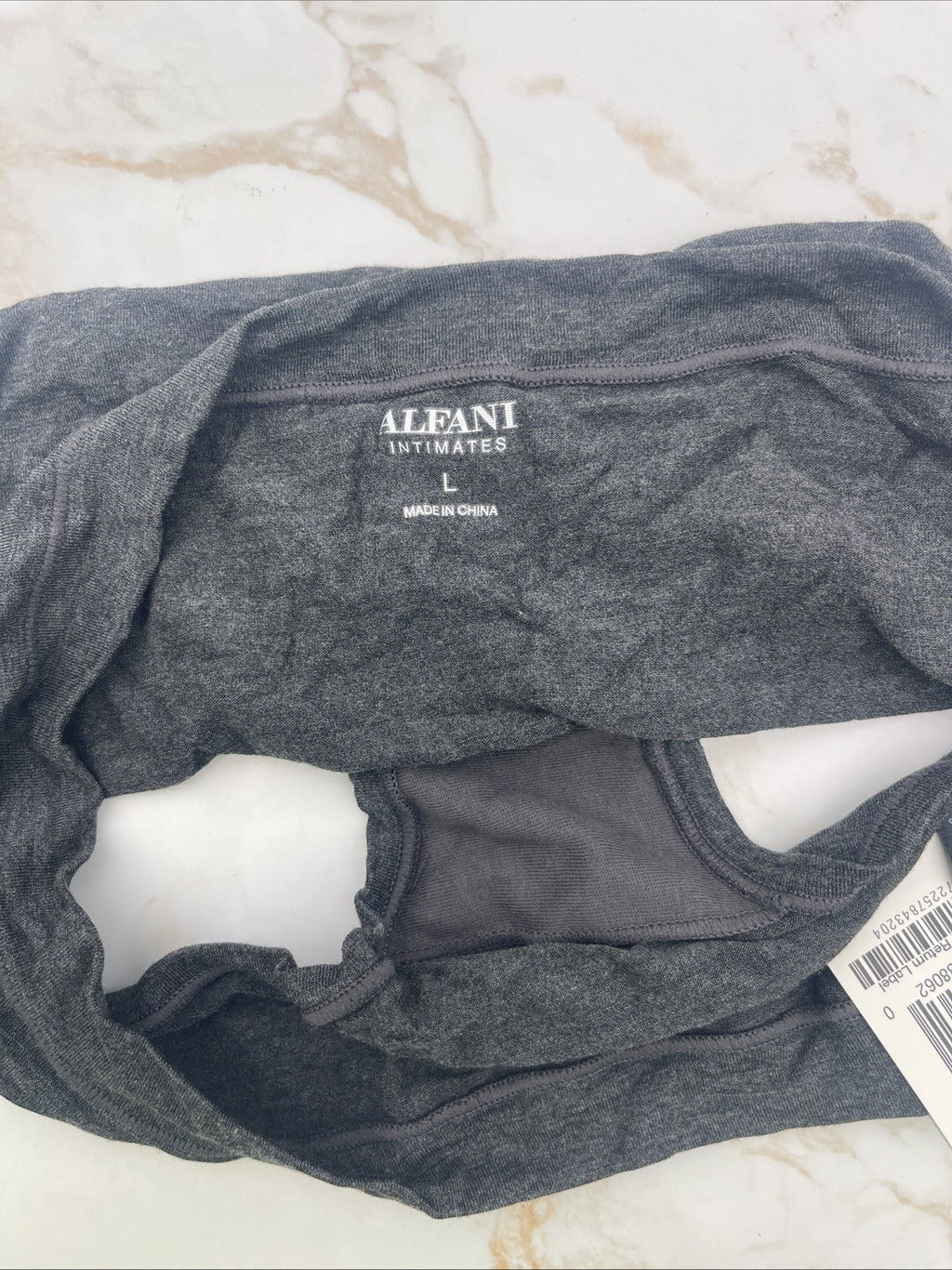 Alfani Ultra Soft Mix-and-Match Bikini Underwear Size L   Gray