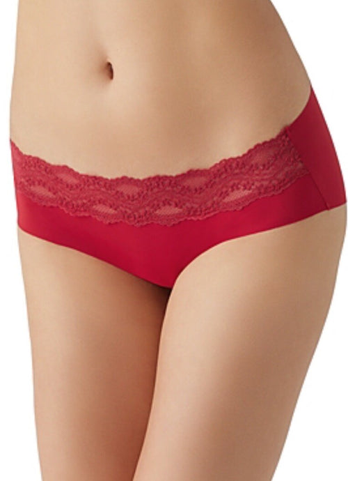 b.tempt.d by WACOAL b.bare Hipster Panties Haute Red Size XL