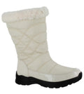 Easy Street Women's Easy Dry by Cuddle Waterproof Boots Winter White Size 10 M