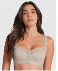 Leonisa Back Support Posture Corrector Wireless Bra Contour Cups 011936 Beige36B