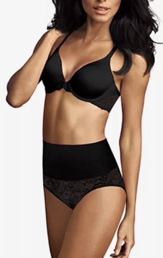 NWT Maidenform Women's L Tame Your Tummy Firm Control Brief DM0051