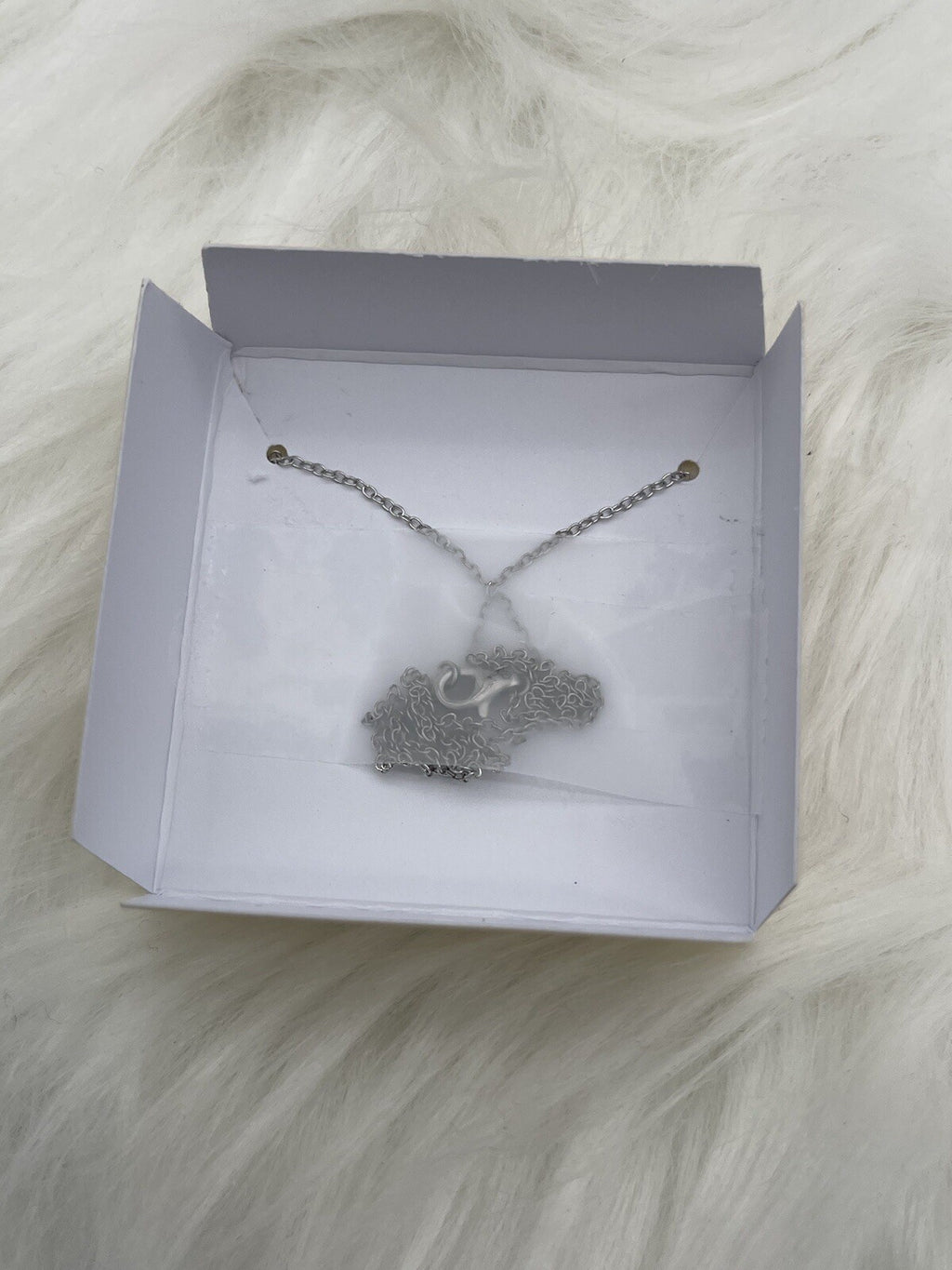 F. A. O Schwarz Sterling Silver Small Pearl Necklace