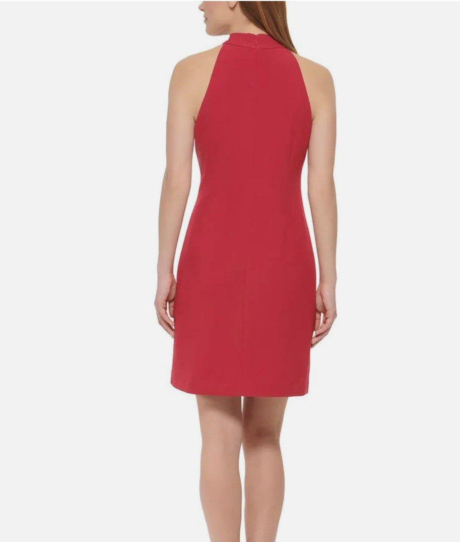 Vince Camuto Womens Bow Neck Halter Sheath Dress, Style # Vc0m3404 - 12
