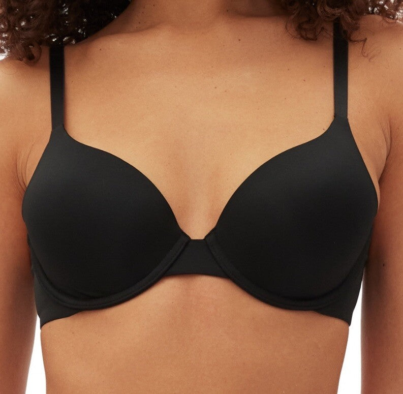 GapBody Women's Everyday Essentials T-Shirt Bra 36B Black 