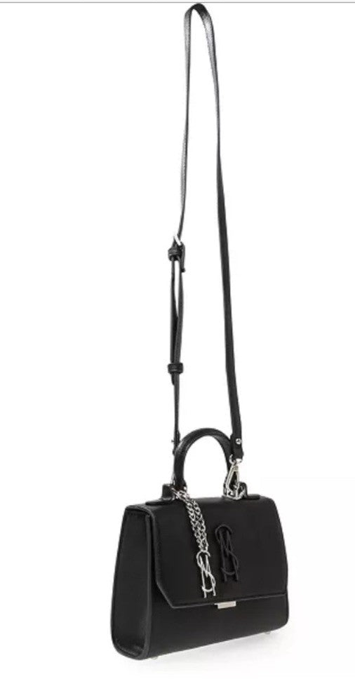 Steve Madden Lattuca Logo Plaque Small Top Handle Crossbody Bag