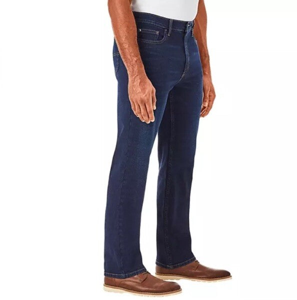 Member's Mark Men's Straight Fit Premium Stretch Denim Jeans, 5 Pocket