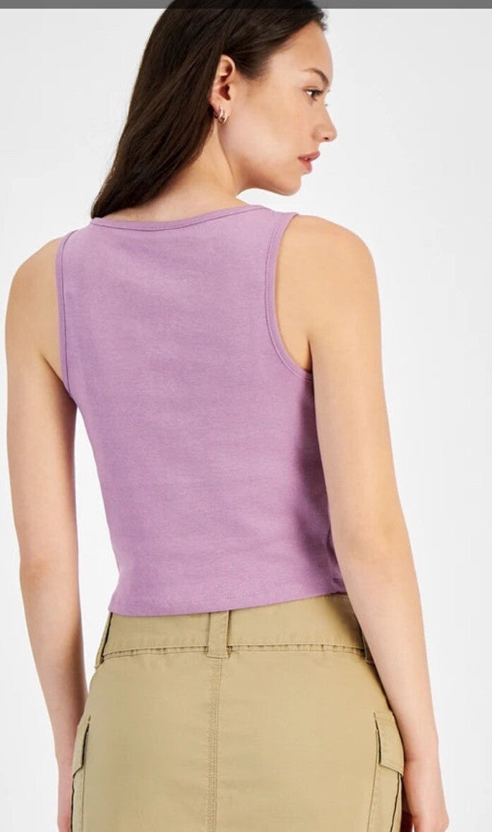 Self Esteem Purple Print Tank Top | Self Esteem In Lebanon Large 