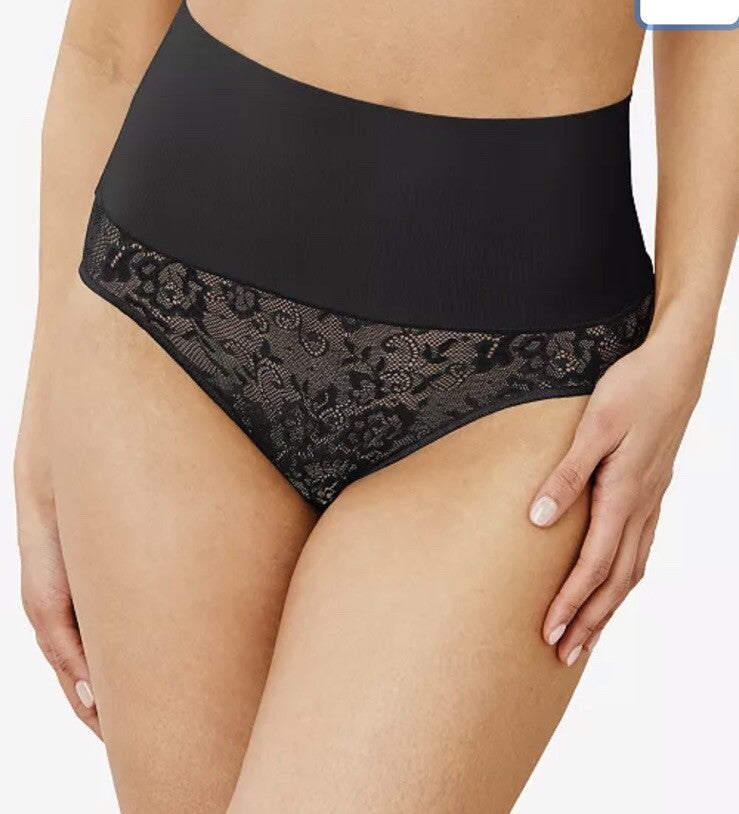 NWT Maidenform Women's L Tame Your Tummy Firm Control Brief DM0051