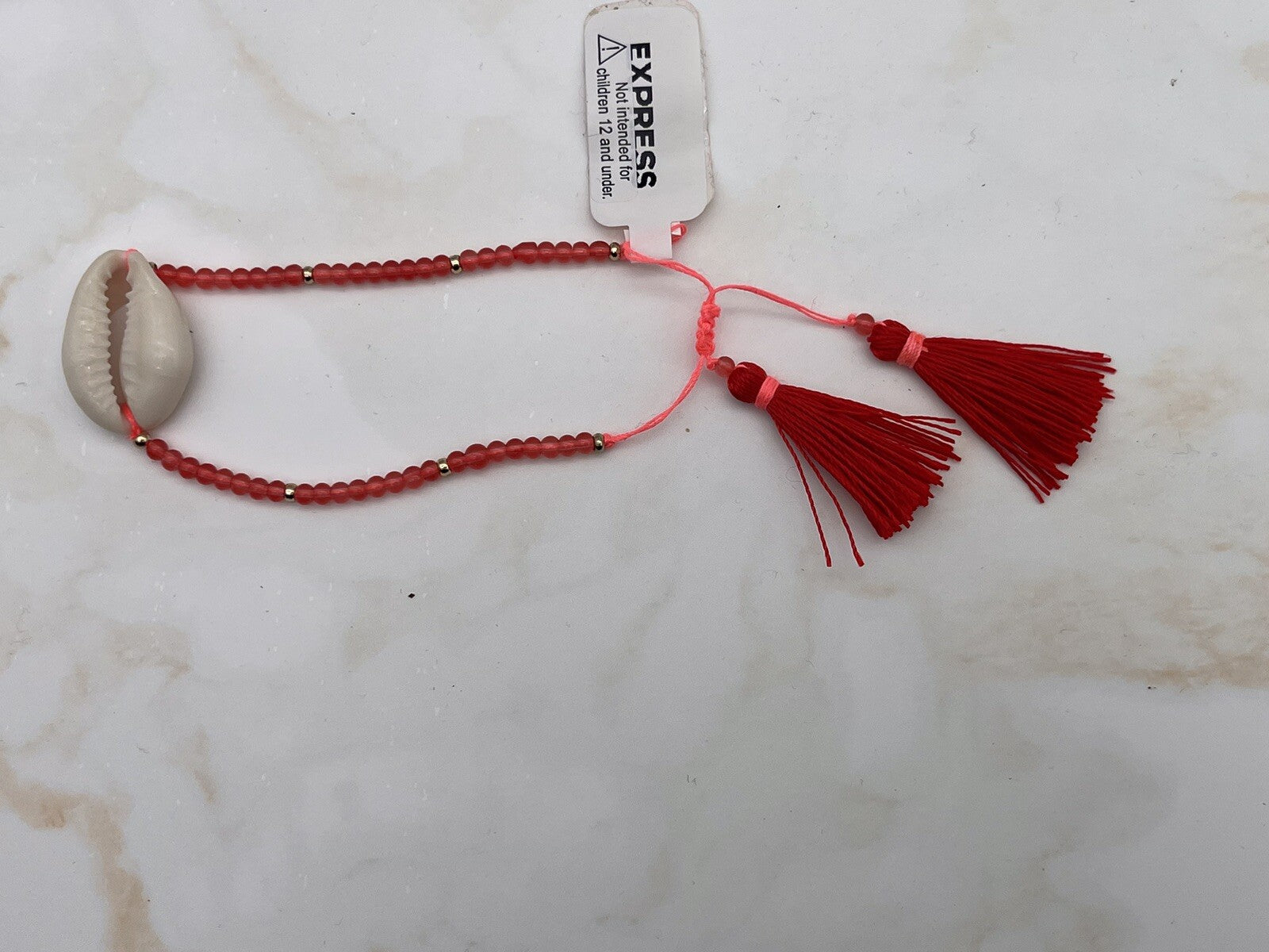 Shell Fringe Adjustable Bracelet Express 