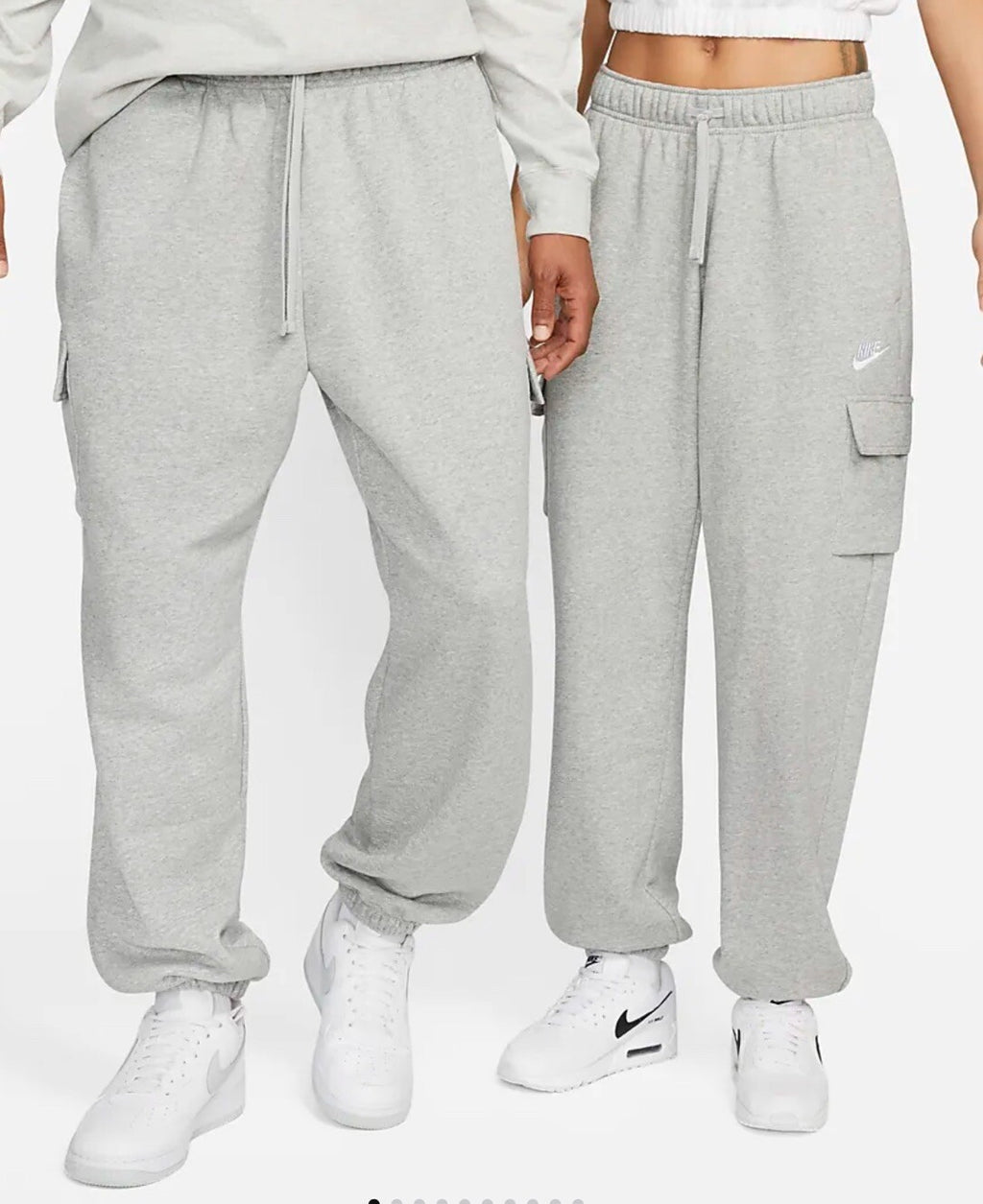 Nike Sportswear Club Fleece Women's Mid-Rise Oversized Cargo Sweatpants 3X  