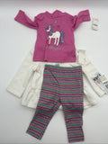 Kids Headquarters Toddler Girls Hooded Jacket 3 Pieces Size 6-9 Months 