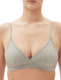 GAP GapBody Women's Breathe Full Coverage Bralette GPW00153 Large Gray