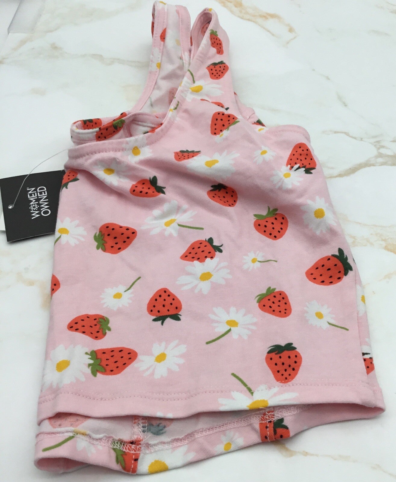 Grayson Threads, the Label Juniors' Cropped Strawberry-Print Top - Pink Size M