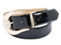 I.N.C. International Concepts Women's Reversible Embellished Belt, XL Black Gold