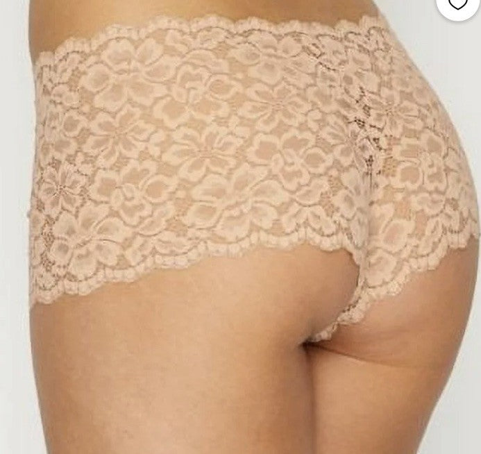 Maidenform Casual Comfort Lace Boyshort Underwear DMCLBS Nude XL 8