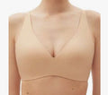 NWT GapBody Women's 34D Everyday Essentials Wireless T-Shirt Bra GPW00355 Beige