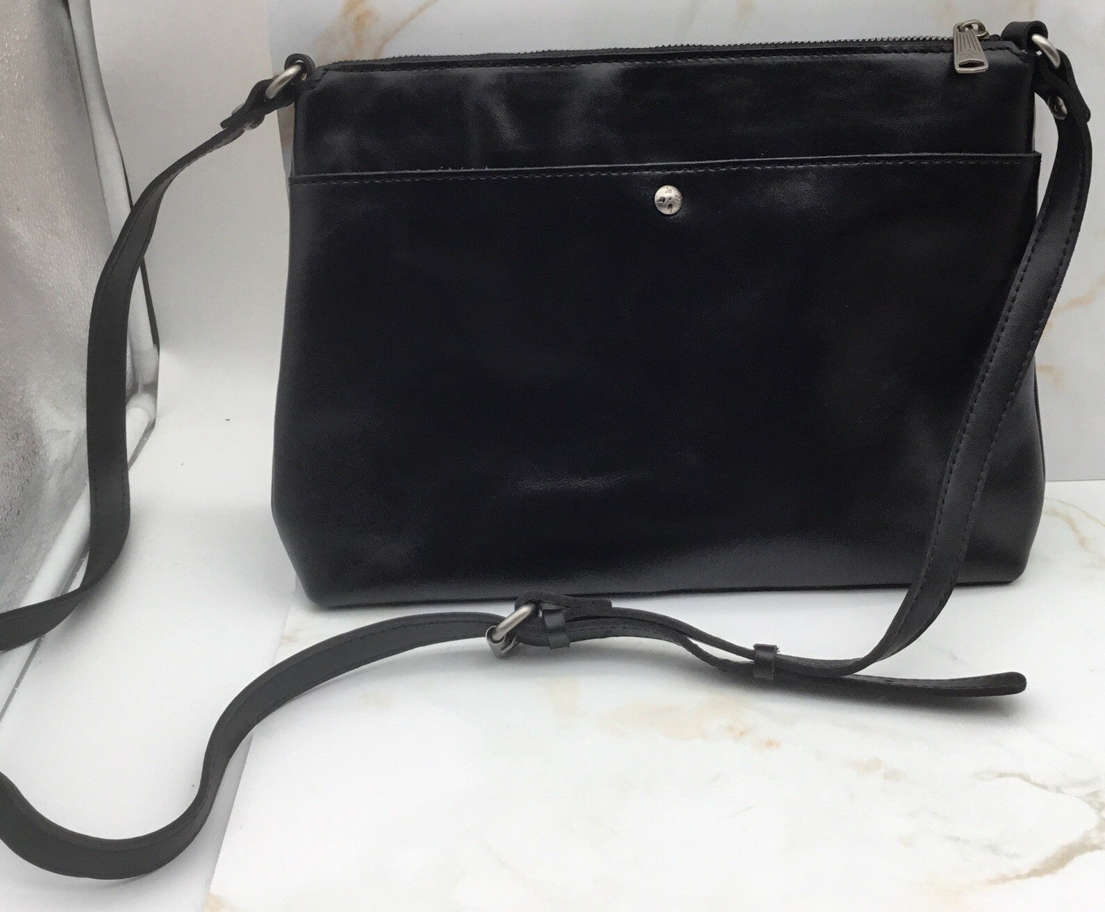 patricia nash shoulder bag  Medium Black Leather $200