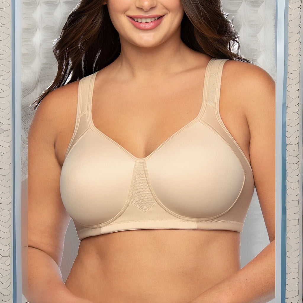 Vanity Fair Full-Figure Wireless Sports Bra 71500 - Damask Neutral (Nude 5) 38DD