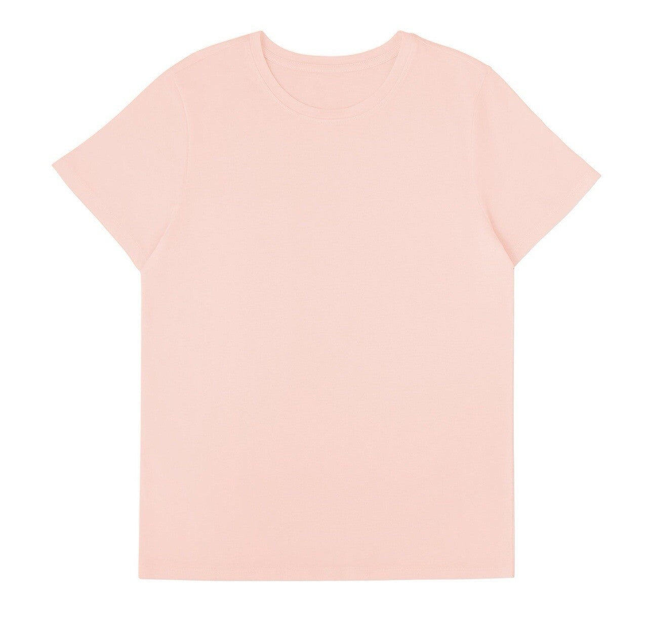Members Mark Women's Essential Short Sleeve Relaxed Fit Crewneck Tee Size M
