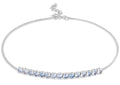 Giani Bernini Cubic Zirconia Sterling Silver Anklet 