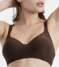 Bali Women's Comfort Revolution Wire-Free Bra Cocoa Brown 38D