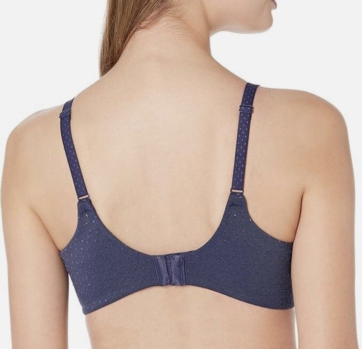 WACOAL 855303 BACK APPEAL SMOOTHING UNDERWIRE BRA Eclipse SIZE 34D