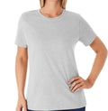 Members Mark Women's Essential Short Sleeve Relaxed Fit Crewneck Tee Size L