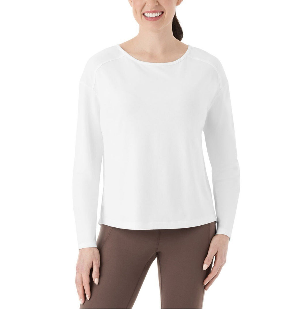 NWT Member's Mark Women's Long Sleeve Active Tee Size S