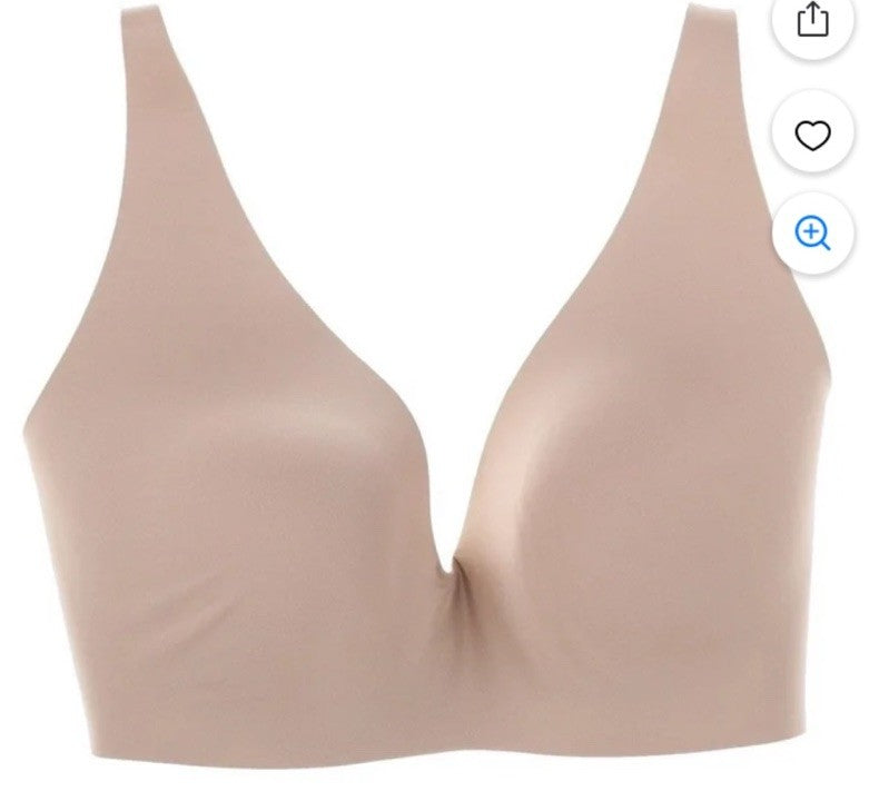 Gap GapBody Women's Everyday Essentials Wireless Bra-Brush Beige 36D