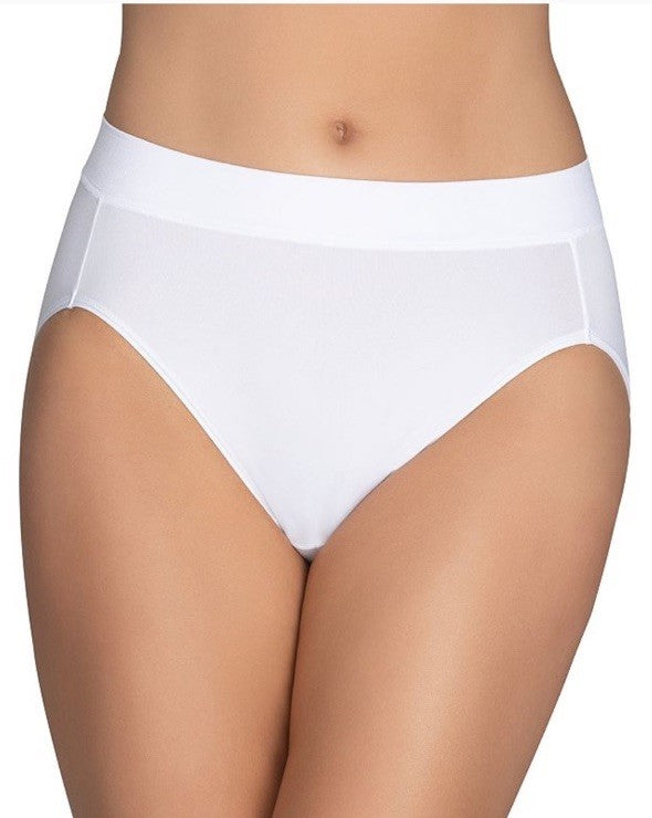 Vanity Fair Women's High-Cut Beyond Comfort™ Brief White 6M