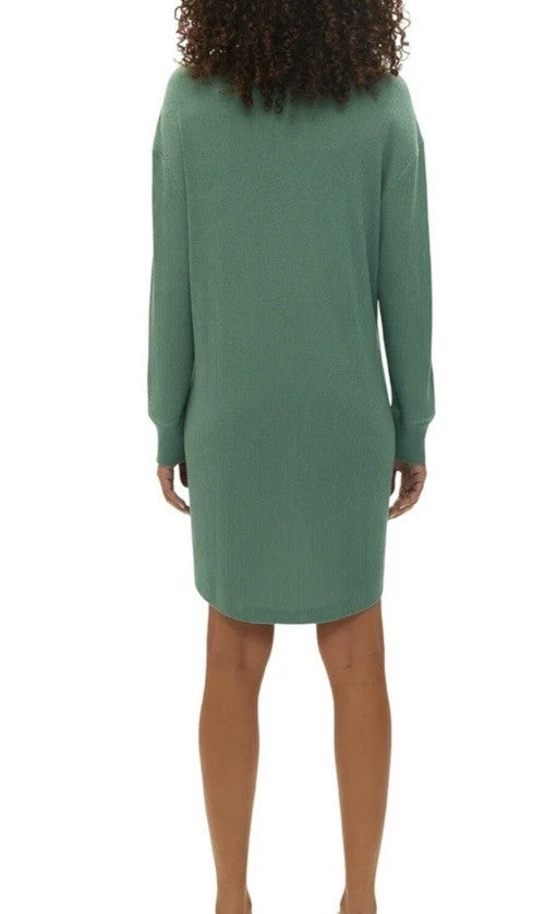 Gap GapBody Women's Henley Dorm Long-Sleeve Sleepshirt - Boggy Green, L