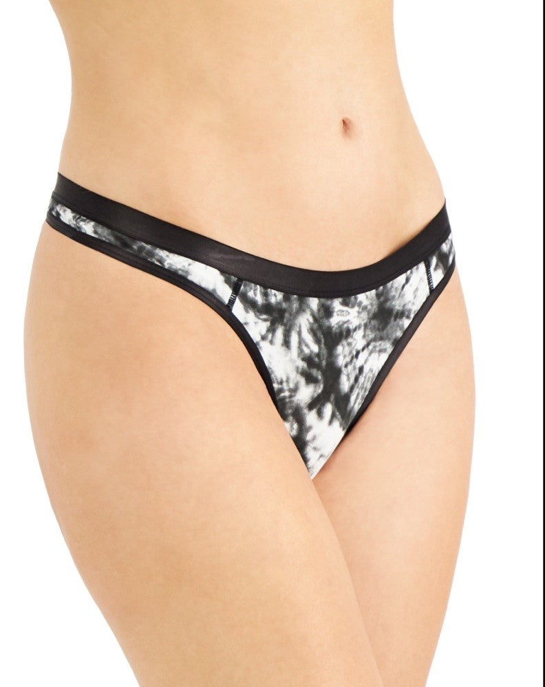 Jenni Women's Thong Tiedye Black XXL 