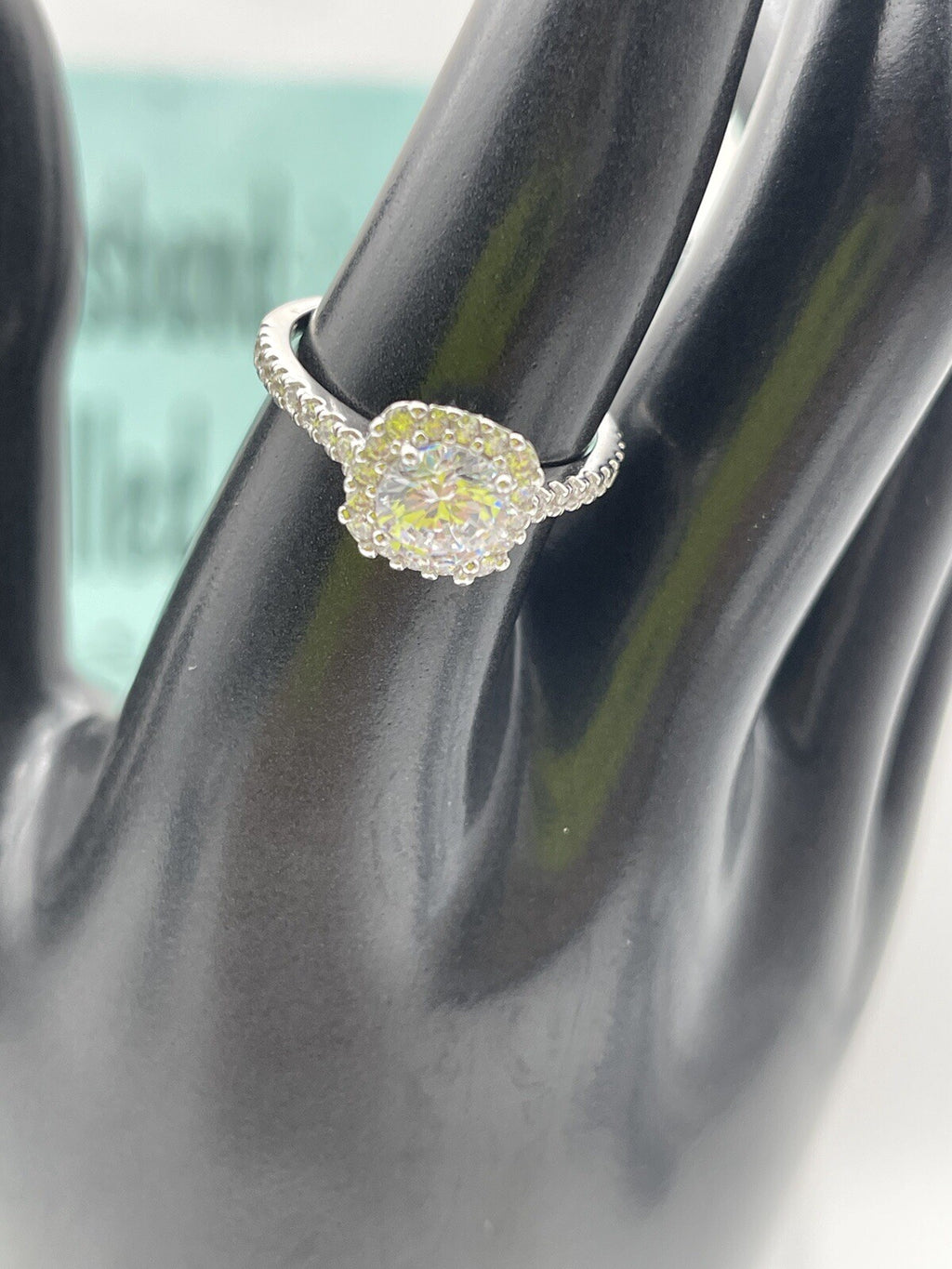 Giani Bernini Cubic Zirconia Sterling Silver Ring Size 8