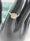 Giani Bernini Cubic Zirconia Sterling Silver Ring Size 8