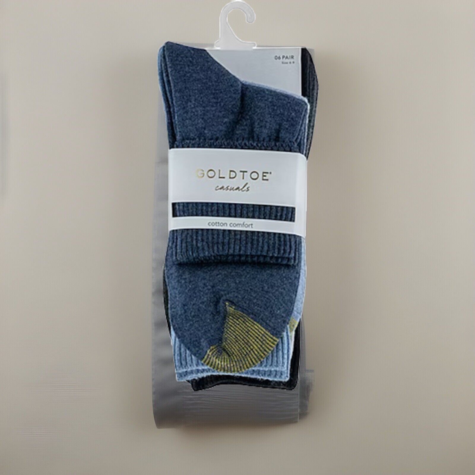 Gold Toe 6 Pair Turncuff Socks Womens Size 8-13