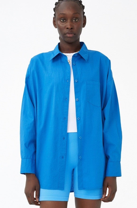 COTTON ON Women's Dad Shirt Size M Blue