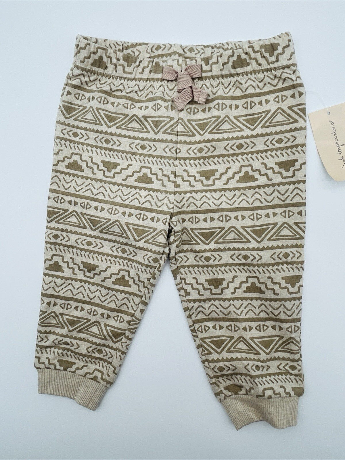 First Impressions Baby Boys Geo-Print Jogger Pants - Size 6-9 Months