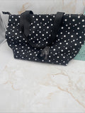 inc international concepts Tote Black Dots One Size 