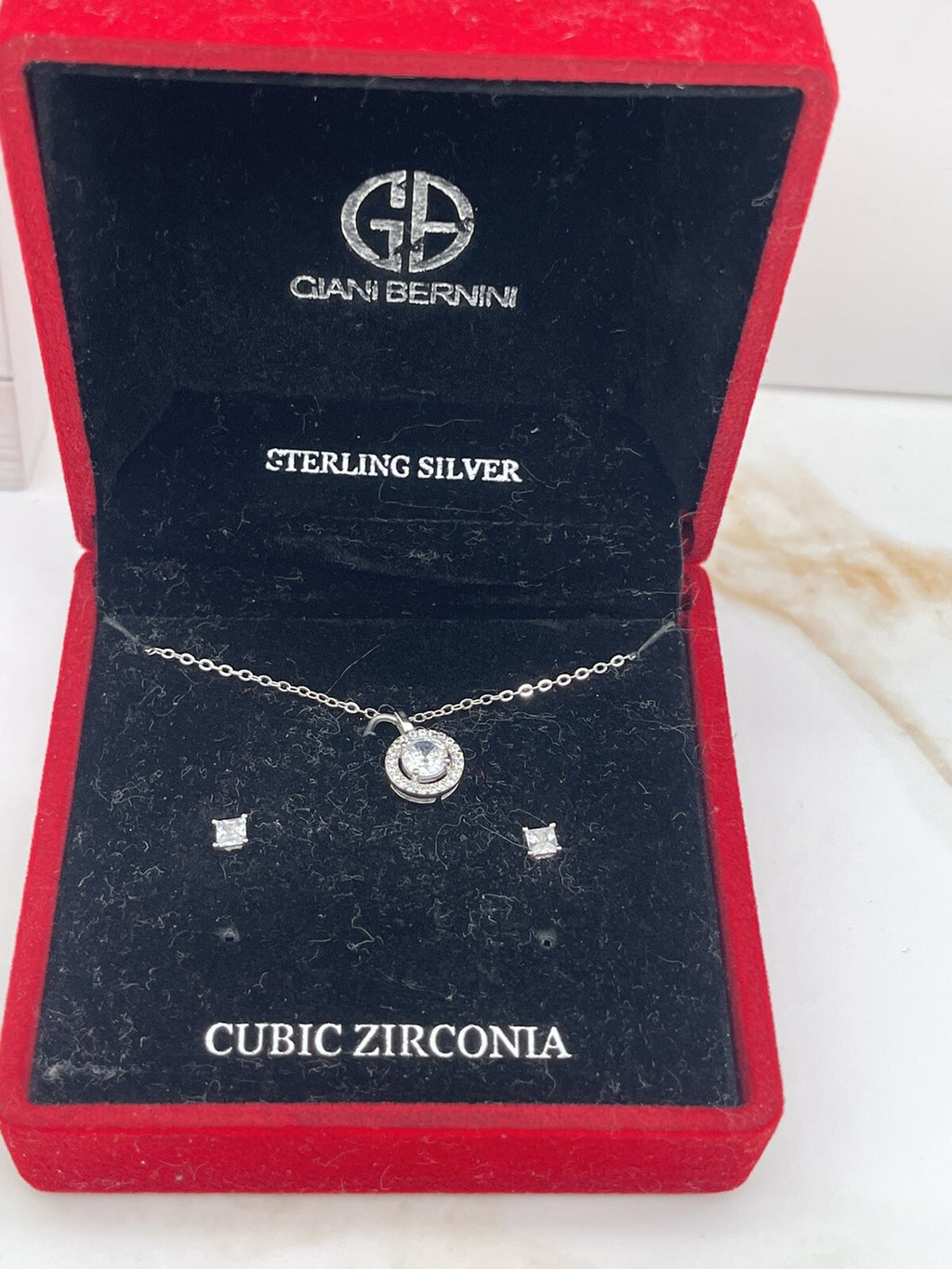 Giani Bernini Sterling Silver Cubic Zirconia  Set