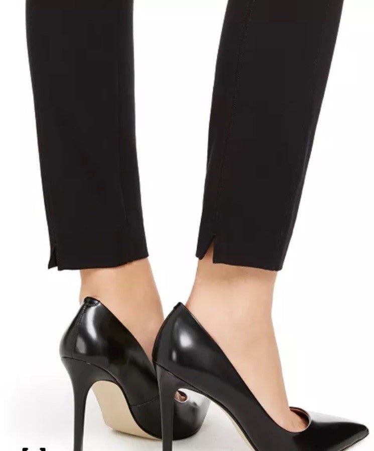 NWT SPANX The Perfect Pant Ankle Back Seam Skinny Ponte Pants, Classic Black, PL
