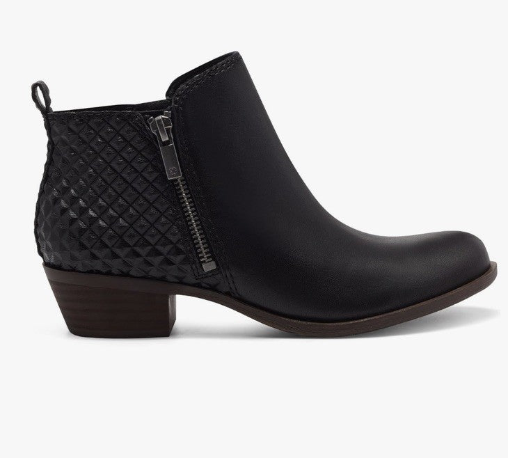 Lucky Brand Women's Basel Ankle Booties Black Black 11M