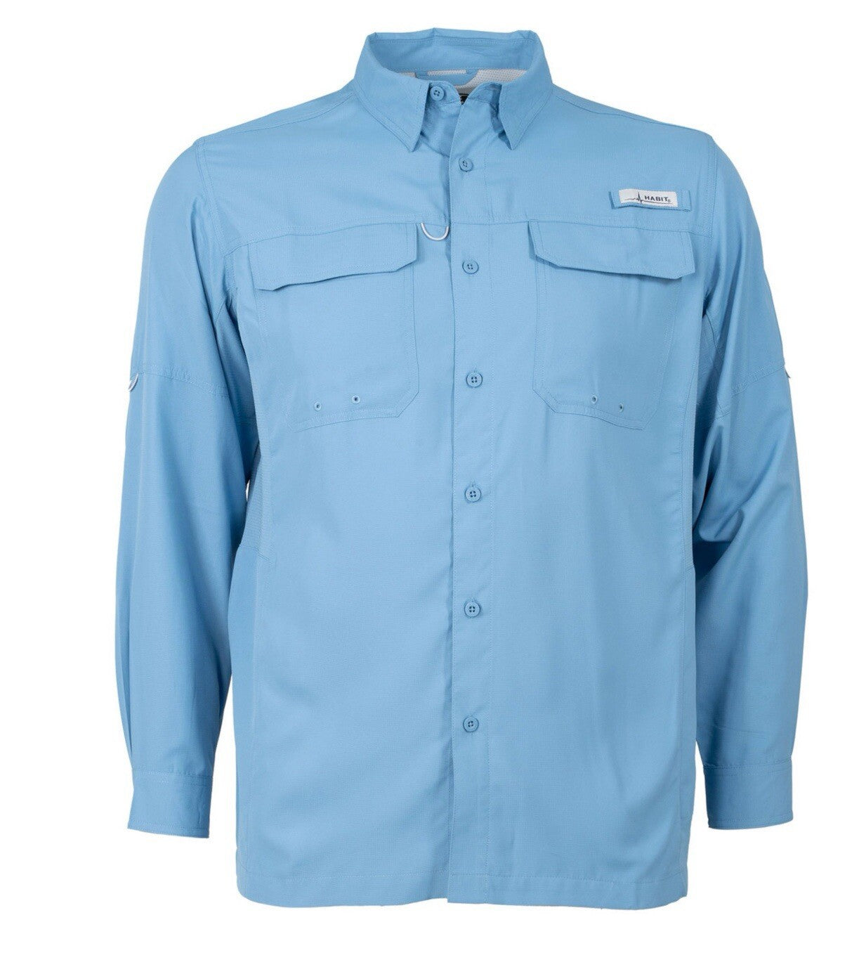 Habit shirt mens  long sleeve outdoor Dri-Fit vented fishing outdoor Sz S