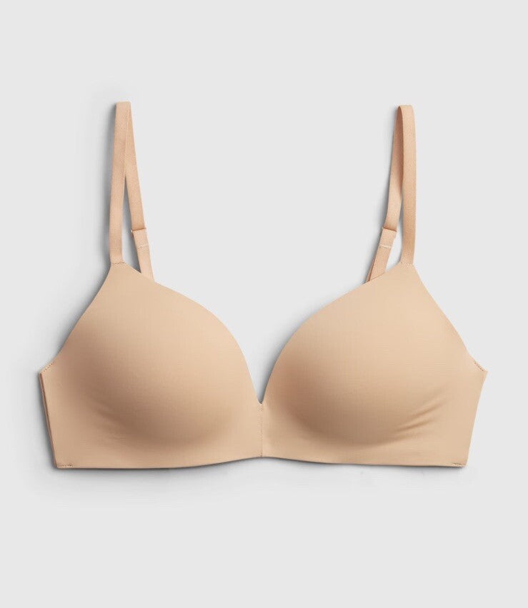 GapBody Everyday Wirefree Bra Brush Beige 34C