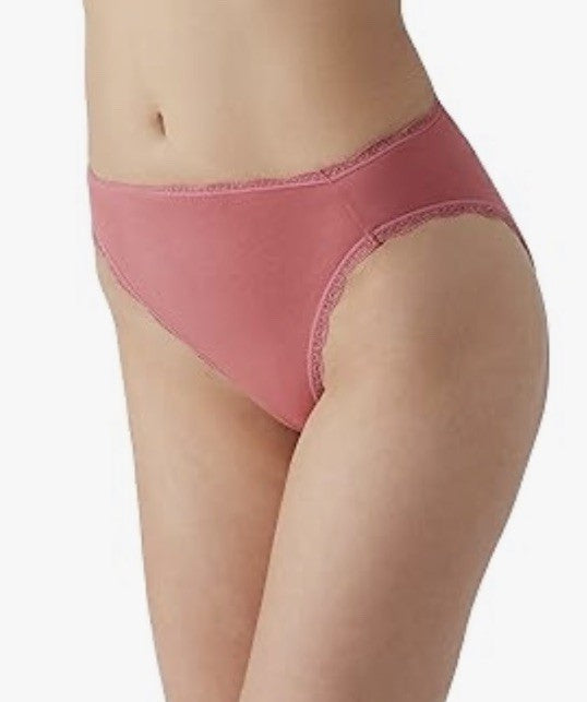 b.tempt'd by Wacoal Women's Inspired Eyelet High-Leg Underwear 971219 L Rose