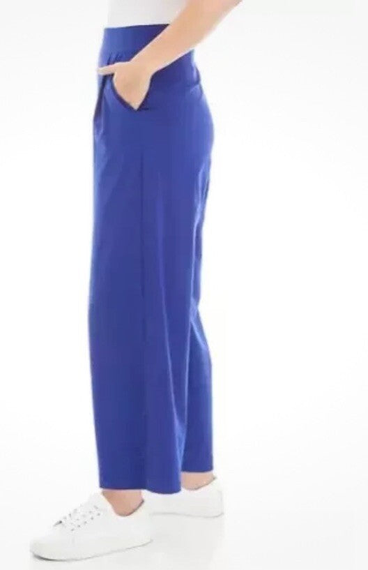 Columbia Women's Solid Anytime Wide-Leg Pants, Dark Sapphire, S