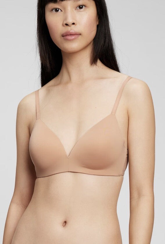 GapBody Everyday Wirefree Bra Brush Beige 32DD