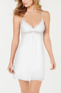 NWD INC Lace & Chiffon Nightgown Lingerie White XXL