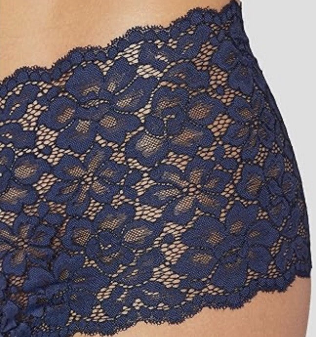 Maidenform Casual Comfort Lace Boyshort Underwear DMCLBS Navy XL 8